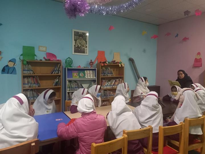 فعالیت قصه گویی بخش کودک